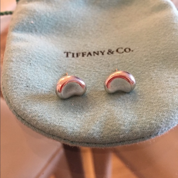 Tiffany bean earrings