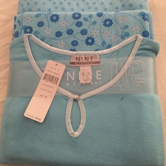 3 piece pajama set