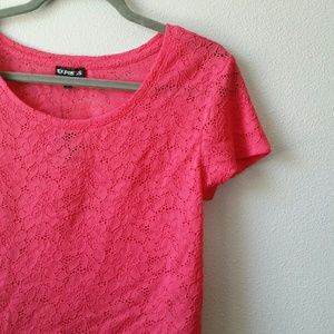 Express: NWT Lace crop top