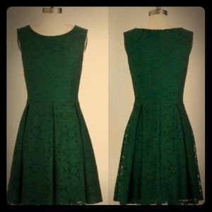 Lace green dress by ModCloth