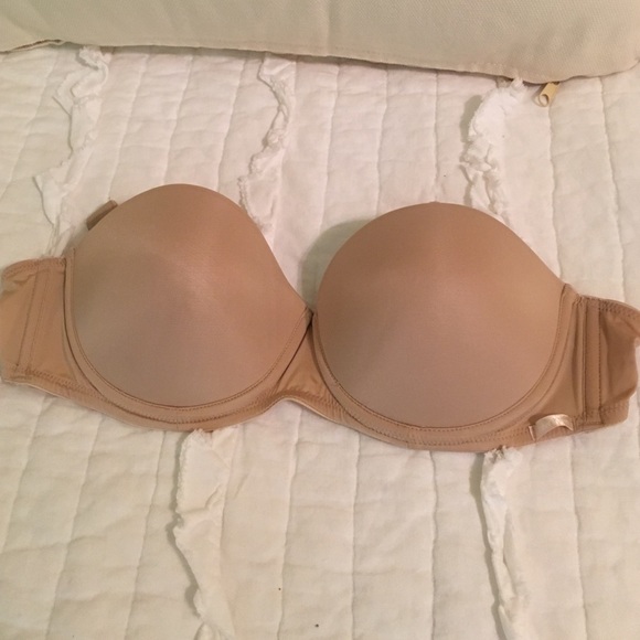 Calvin Klein nude strapless push-up bra