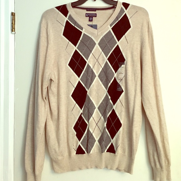 Men's stafford argyle sweater