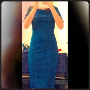 24 HOUR SALE!!! NWOT Forever 21 Teal Office Dress