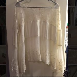 ONE DAY SALE❗️Free People sheer top L