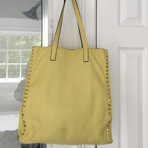 Valentino double strap tote bag