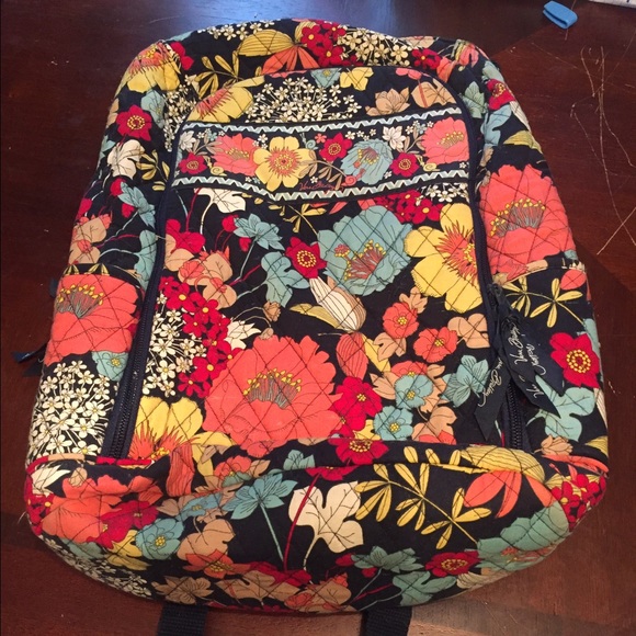 Vera Bradley Happy Snail Campus Backpack
