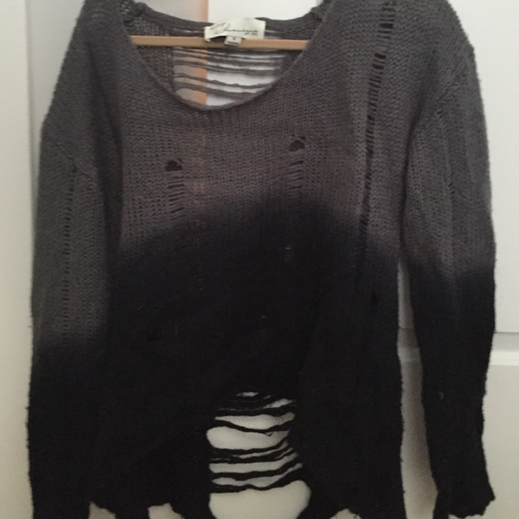 ombré sweater
