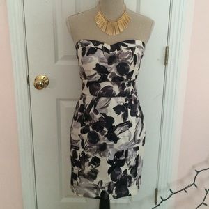 Purple Floral Dress (w/ necklace)