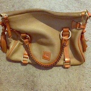 Brown authentic Dooney and Bourke classic leather