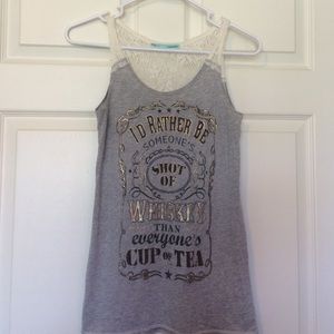 Shot of Whiskey Graphic Tank!