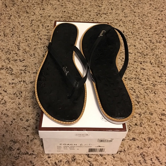 Coach Flip Flops