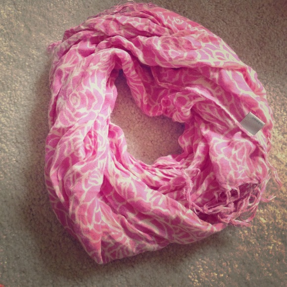 Floral print scarf