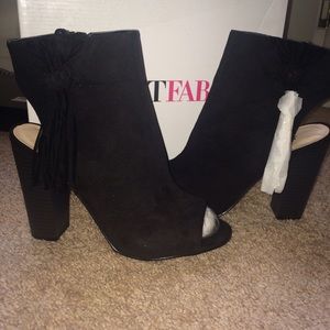 Black booties