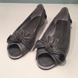 Anthropologie leather flats