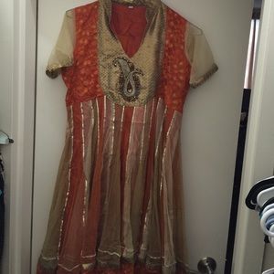 3 piece anarkali