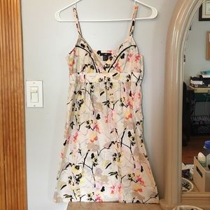H&M floral dress low cut