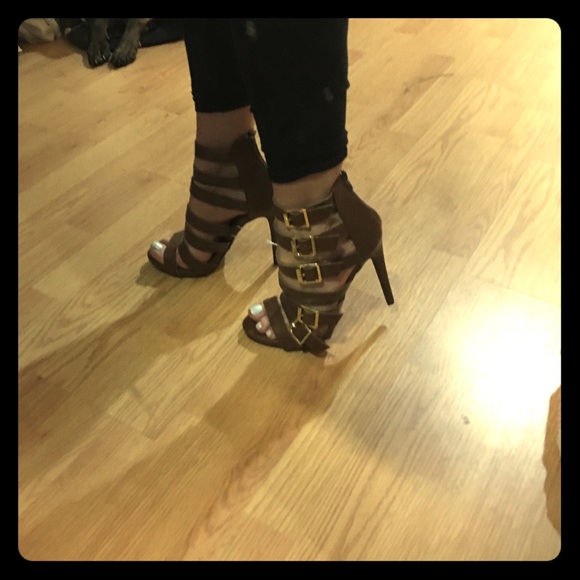 Mossimo strappy heeled sandal