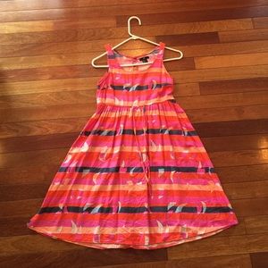 H&M nautical sun dress women's US 2