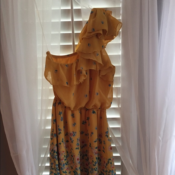 Eyelash Couture One shoulder dress!