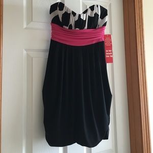 Cute strapless party/homecoming dress