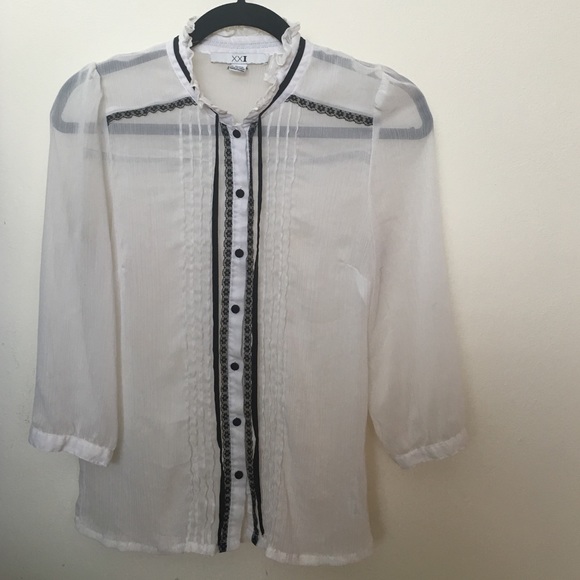 Romantic Sheer blouse