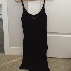 Black casual dress