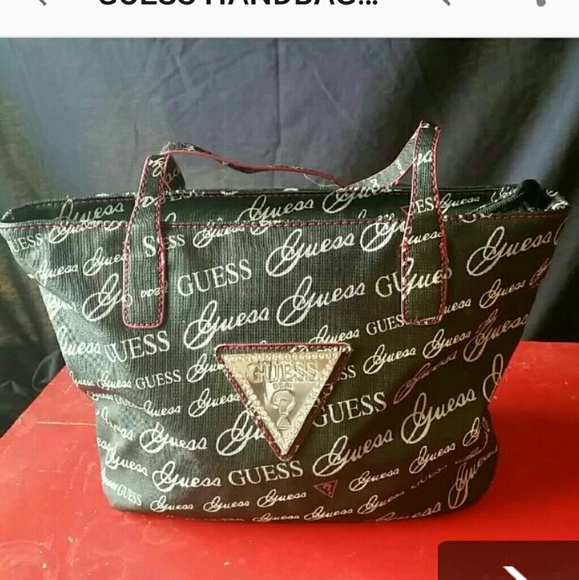 GUESS HANDBAG/TOTE CANVAS