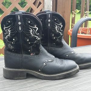 Justin boots size 10