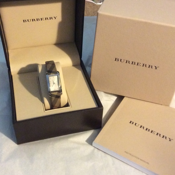 Burberry Accessories - Burberry Check Strap Watch