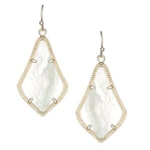 Kendra Scott "Alex" earrings in Ivory Pearl