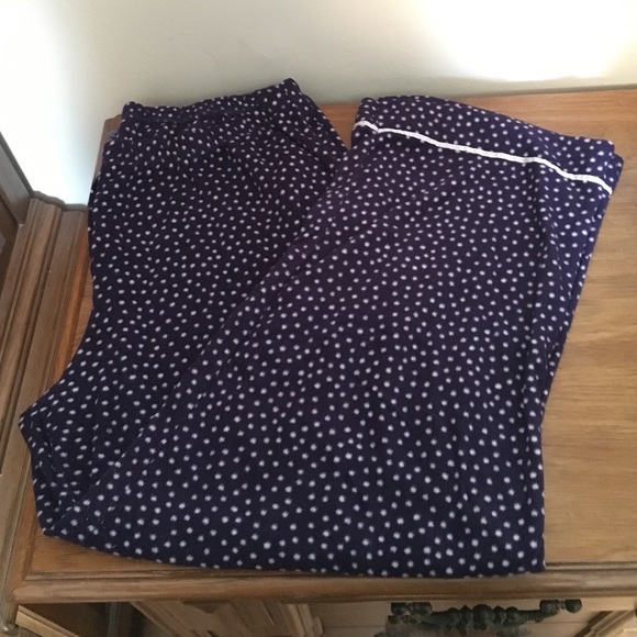 Purple Polka Dot Vera Wang Pajama Pants