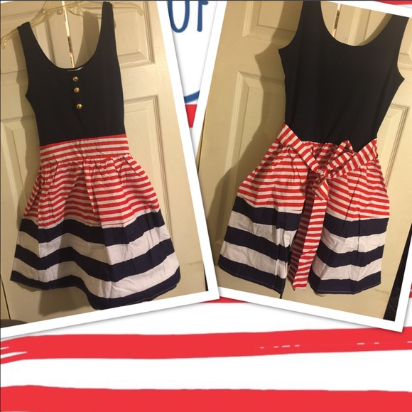 Papillon Vancouver Los Angeles Dresses & Skirts - 🆕 Red White Blue Tank Dress w/a 🎀