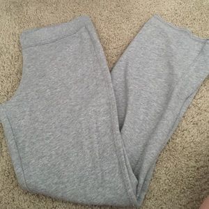 Gray sweatpants