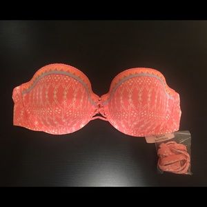 Orange/Pink Bathing Suit Top!