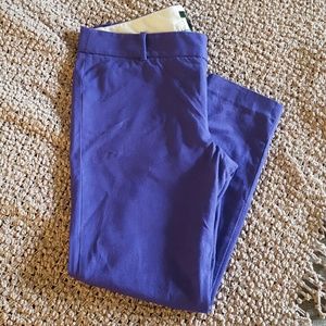 J crew city fit side zip pants