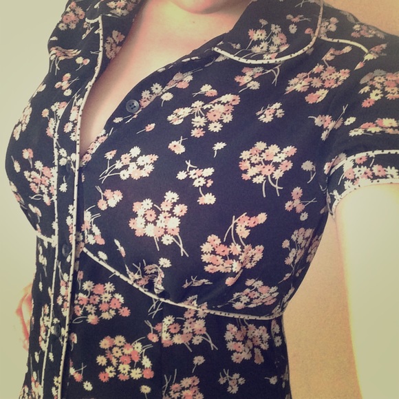 Vintage Floral Dress
