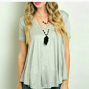 Beautiful Hi Low Cotton Tunic Top