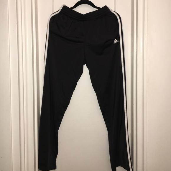 Adidas Track Suit pants in black - size M