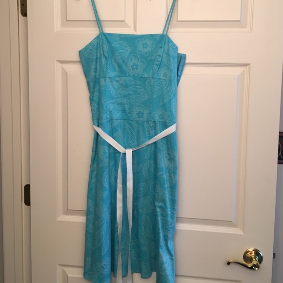 Blue dress