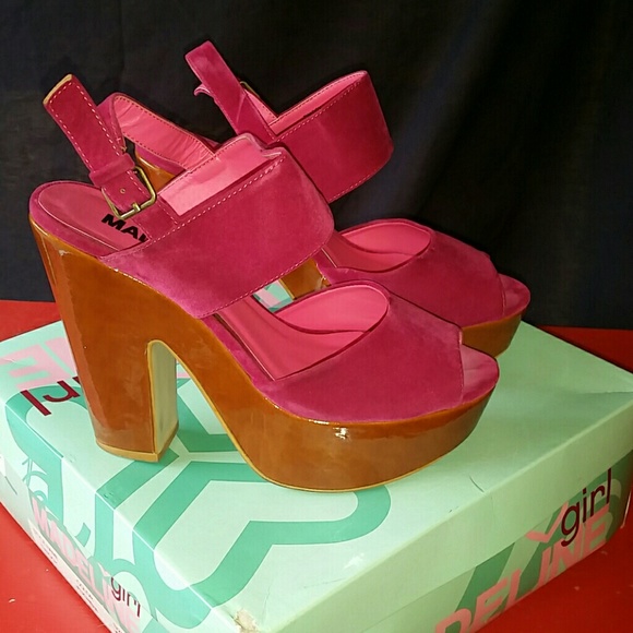 FUCHSIA MADELINE GIRL SANDALS