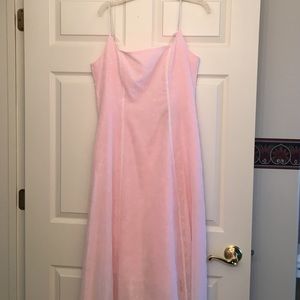 Pink prom dress