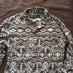 Tribal Print Tunic Top
