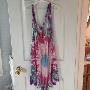 Urban outfitters tie dye romper