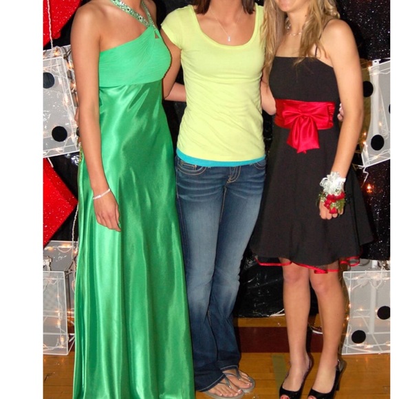 Green prom dress