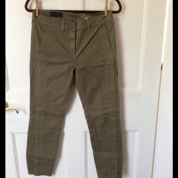 J. Crew Seamed Moto Pant