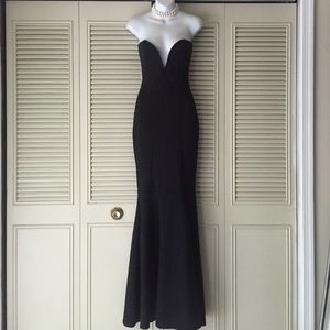 NEW Black Bodycon Prom Dress