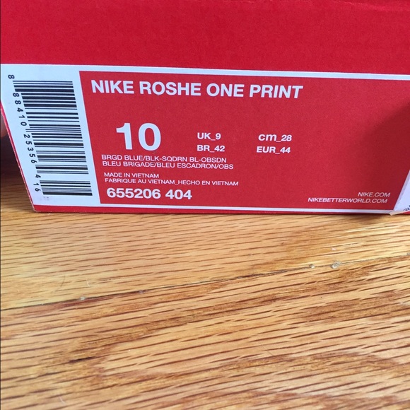 Men's Nike Roshe Blue Camo - Picture 3 of 4