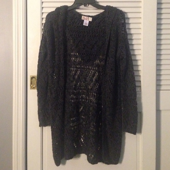 Hooded Cardigan