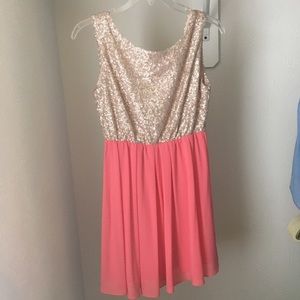 Francesca's two toned dress