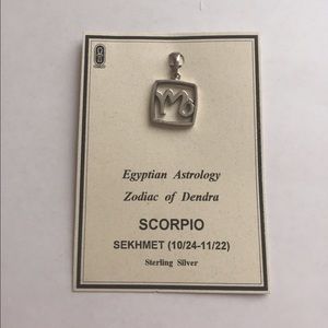 Scorpio Egyptian Astrology Pendant